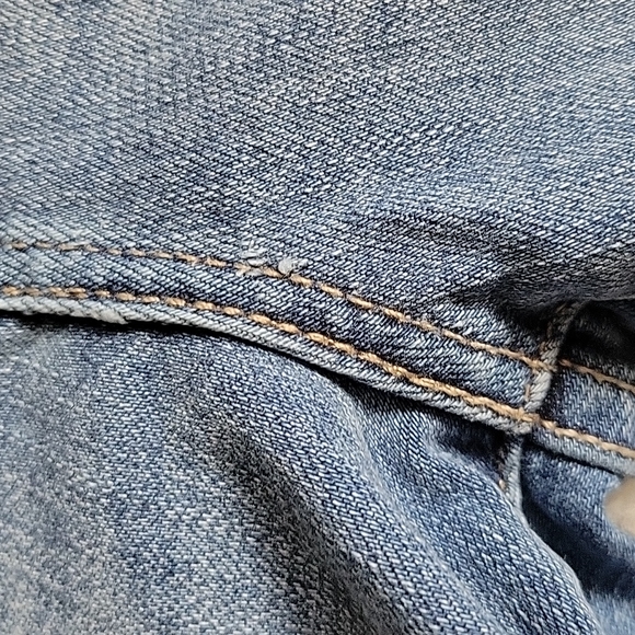 EUC Distressed Levi's Mile High Super Skinny Jeans 28 From Free People 👖 - Picture 8 of 11